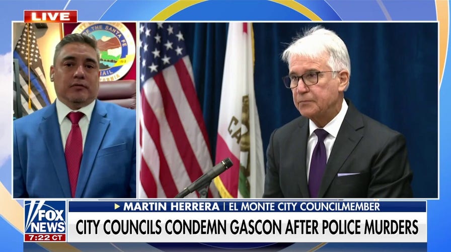 CA city councils vote 'no confidence' on liberal DA Gascon following murders of police