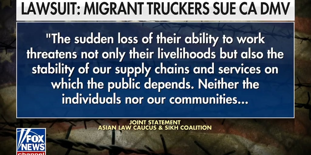 Nearly 20,000 migrant truckers join lawsuit against California DMV