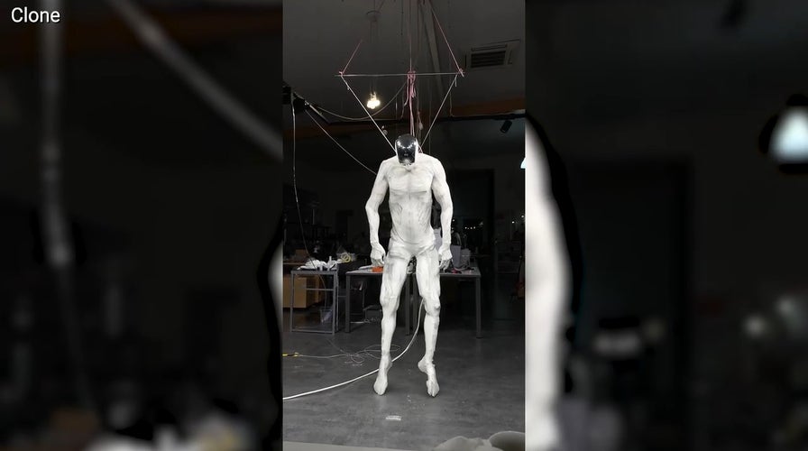 'CyberGuy': Creepy humanoid robot moves using 1,000 eerie artificial muscles