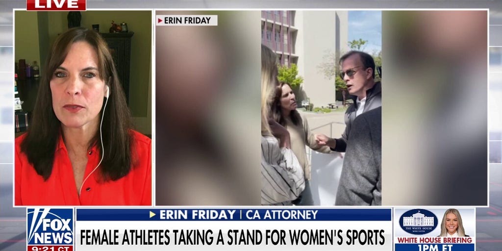 California mom clashes with 'aggressive' Democrat lawmaker over girls' sports