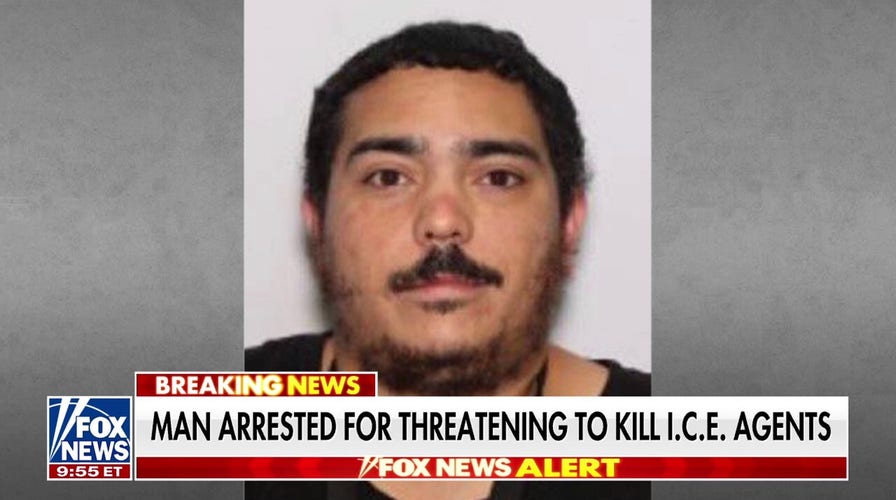 Man arrested for threatening to kill ICE agents