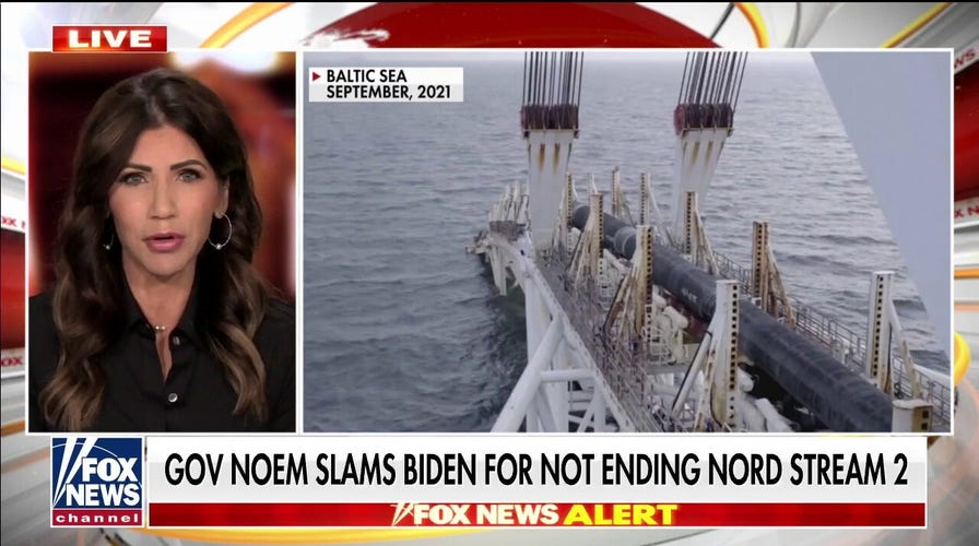 Kristi Noem: Biden gave Putin 'all the power' after canceling Keystone Pipeline