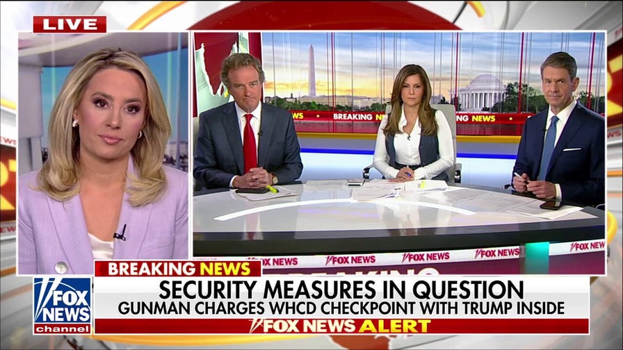 Trump unharmed after shooting incident at White House Correspondents' Dinner