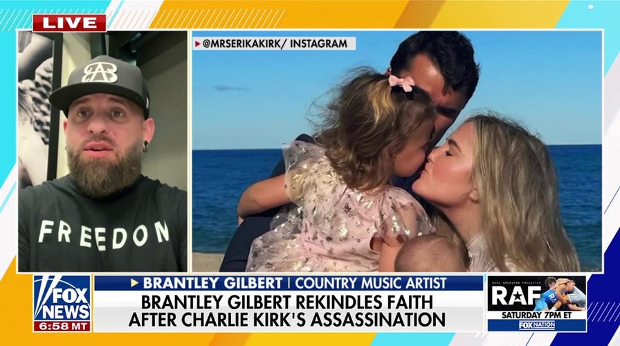 Brantley Gilbert credits Charlie Kirk for inspiring his spiritual awakening