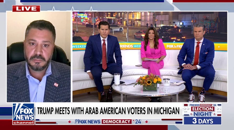 Un votante árabe-americano dice que hay un "cambio sísmico" a favor de Trump en Michigan