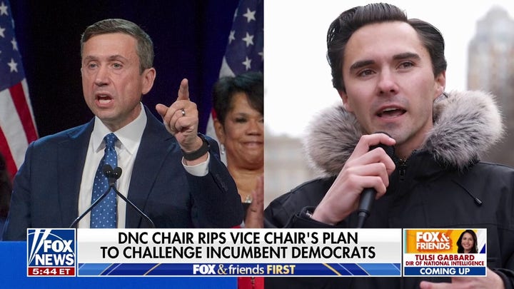 Democratic infighting escalates as DNC chair rips David Hogg