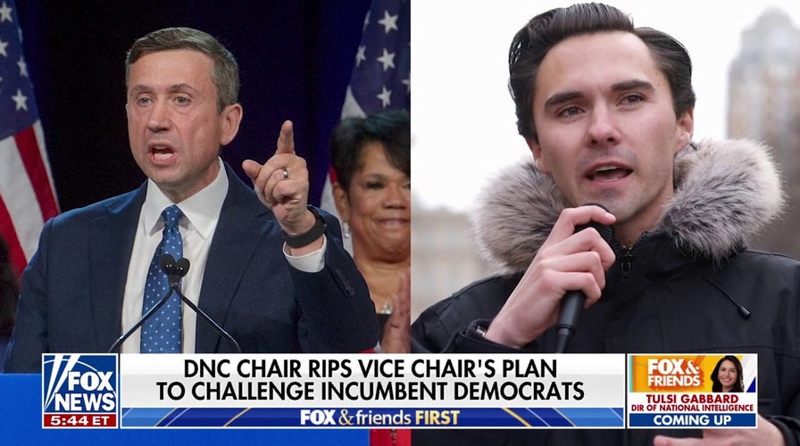 Democratic infighting escalates as DNC chair rips David Hogg