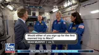 Rescued astronauts answer Americans' questions: 'Would you sign up for a trip to Mars?'