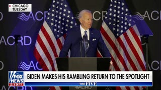 'RUN OUT OF LEADERSHIP': 'The Five' dissects Biden's controversial speech - Fox News