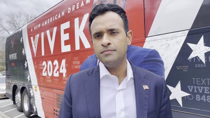 Vivek Ramaswamy says there's 'no limit' to how much he'll self-invest into his GOP presidential campaign