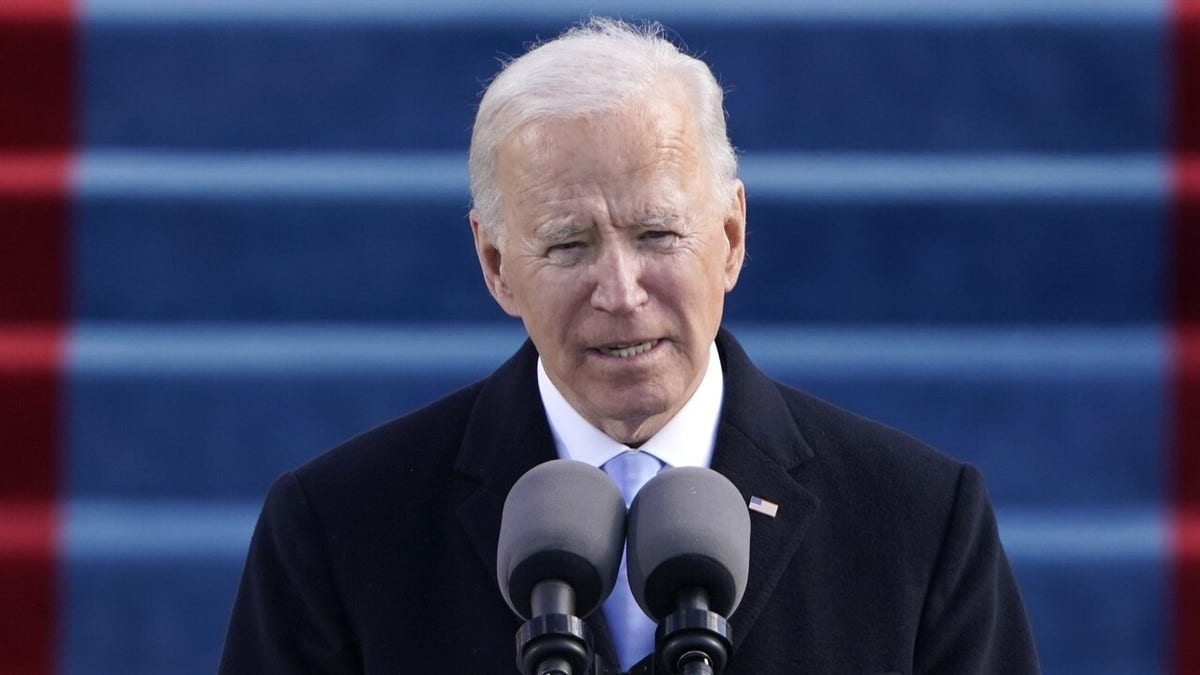 PBS NewsHour - Joe Biden is now the 46th president of the United States  after being sworn in at the U.S. Capitol on Jan. 20, 2021, by Chief Justice  John Roberts.