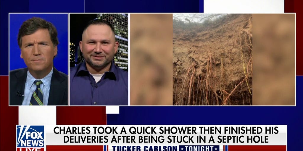 California Amazon driver speaks out after falling into septic tank