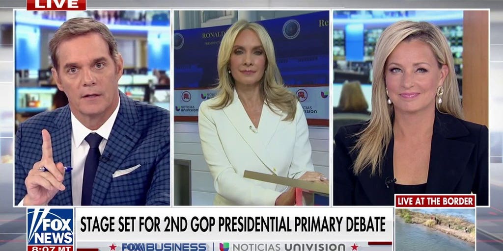 Stage set for 2nd GOP presidential primary debate | Fox News Video
