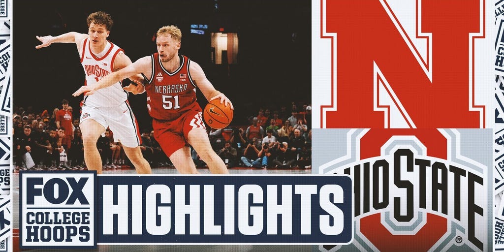 No. 10 Nebraska Cornhuskers vs. Ohio State Buckeyes Highlights 🏀 FOX College Hoops