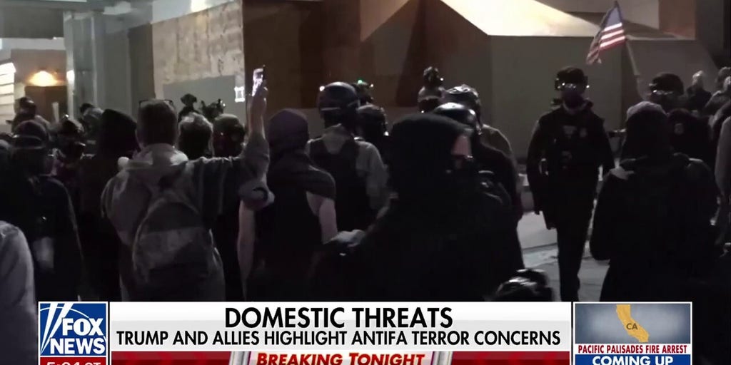 Trump administration highlights Antifa terror concerns