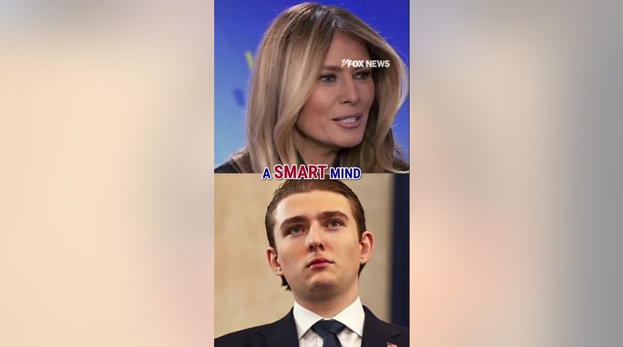 Melania Trump credits Barron for Trump's media campaign strategy