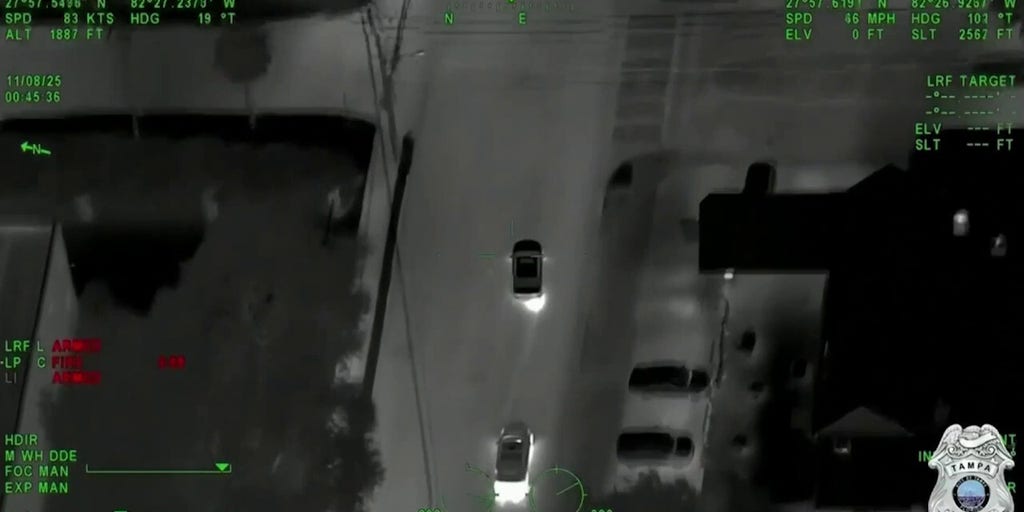 Car involved in police chase crashes into crowd in Tampa