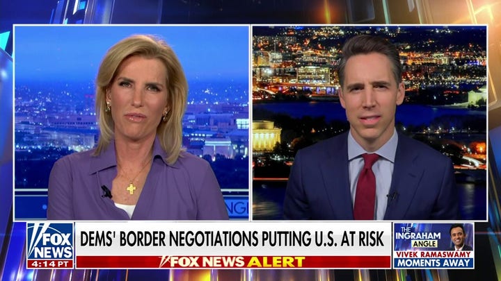Biden admin 100% responsible for crisis at the border: Josh Hawley