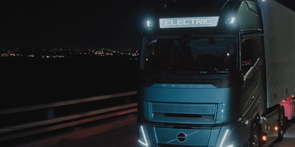 You won’t believe how far Volvo's new electric semitruck goes on a single charge