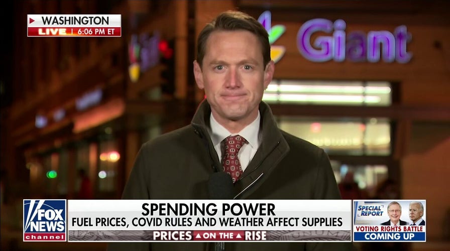 Grocery store shortages throughout DC