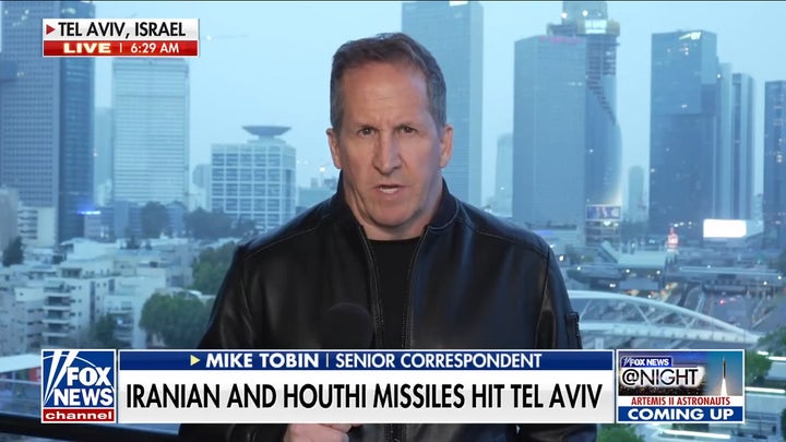 Iranian missiles strike Tel Aviv