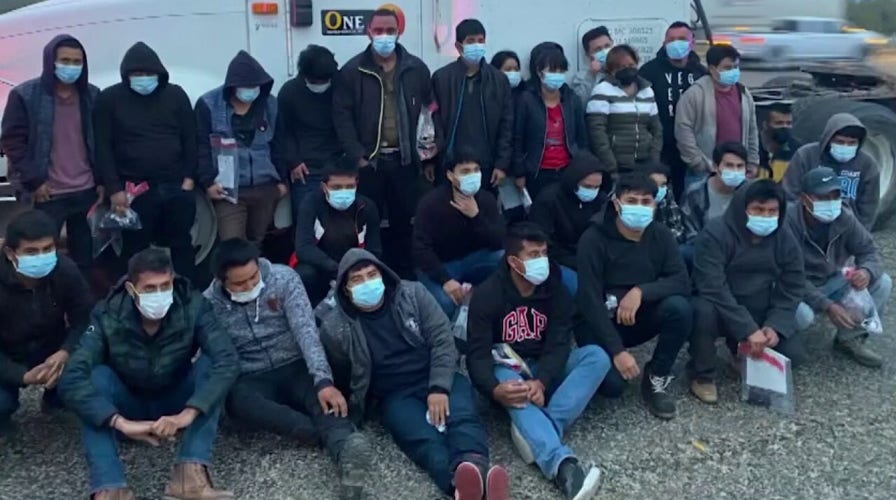 Wild human smuggling bust in Laredo, Texas