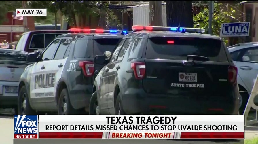 Officers missed 'three chances' to save lives during Uvalde mass shooting