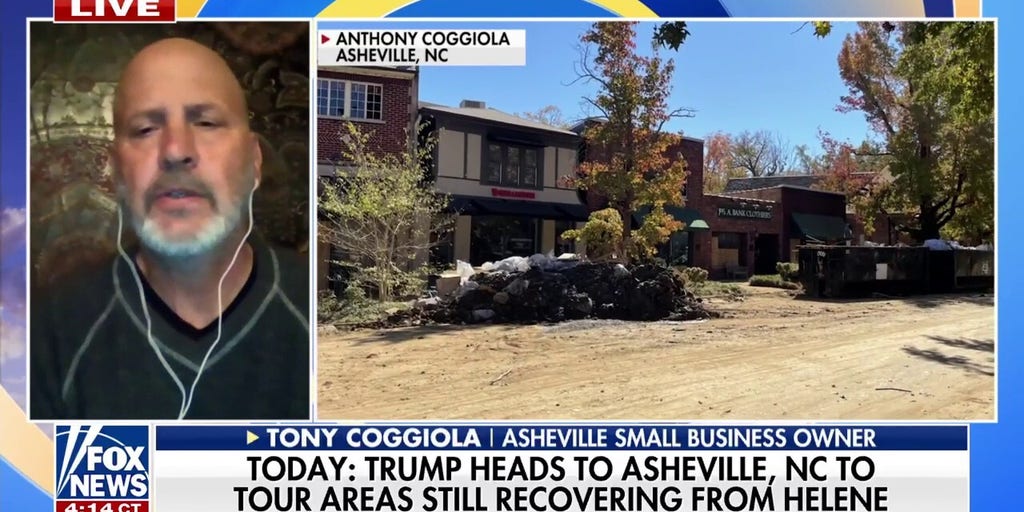 Trump travels to North Carolina to tour Helene damage as residents continue to battle storm's aftermath