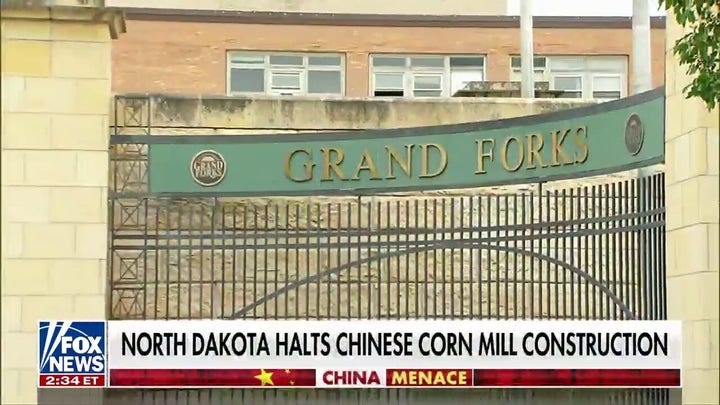 Chinese mill will not be built near a large air force base