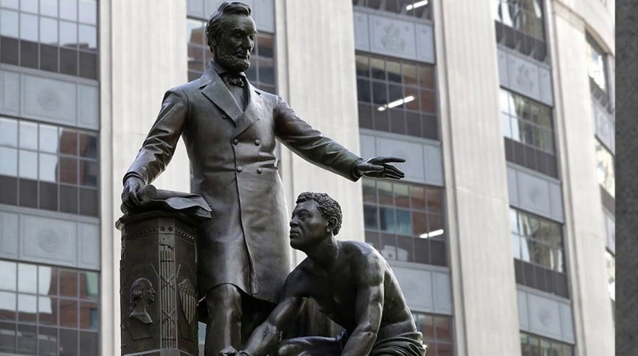 Boston to remove statue of freed slave kneeling before Lincoln