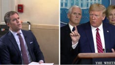 Trump spars with reporters during fiery coronavirus briefing