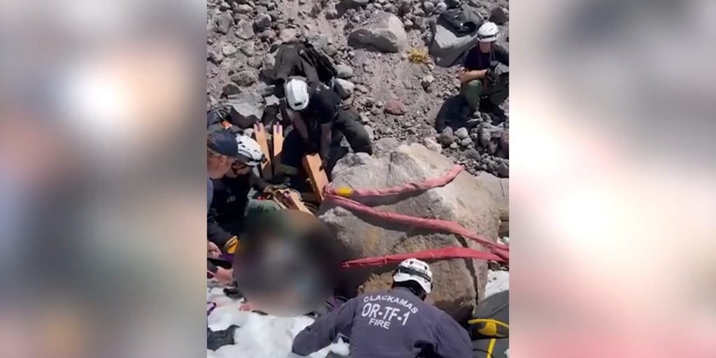 Climber rescued after being pinned under 16K-pound boulder