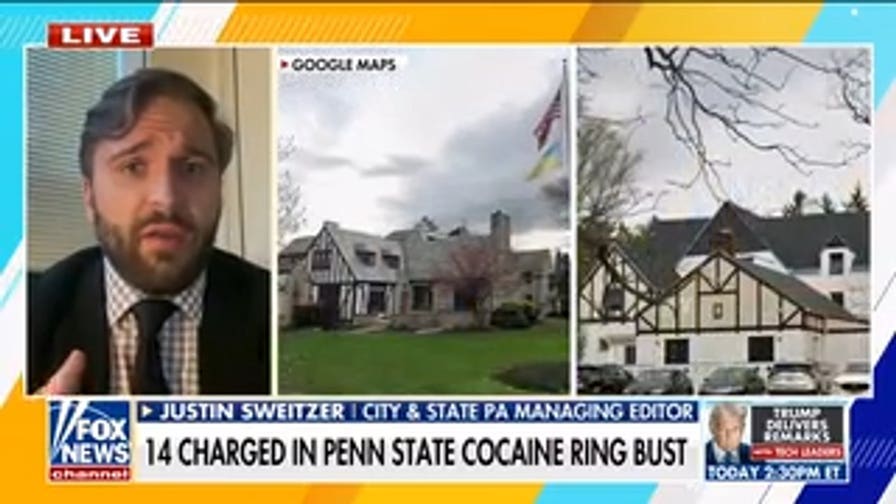Penn State fraternity members among 14 charged in major cocaine ring bust