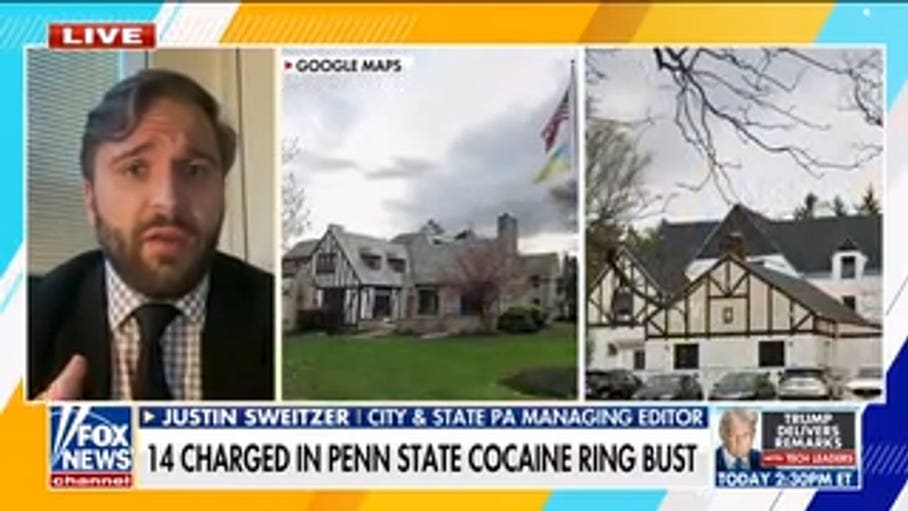 Penn State fraternity members among 14 charged in major cocaine ring bust