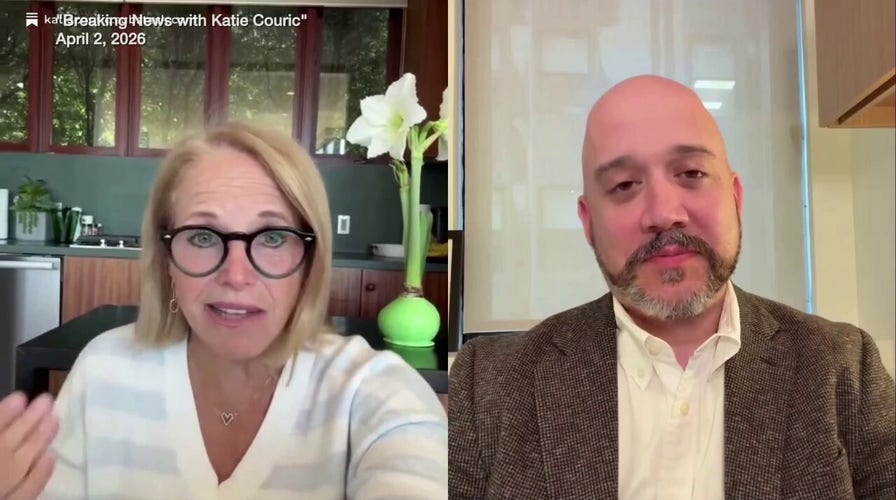 Katie Couric suggests Trump volition  'f--- with our elections'