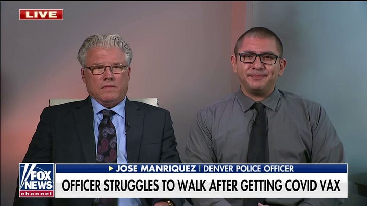 Denver officer says he lost ability to walk after being forced to take COVID vaccine