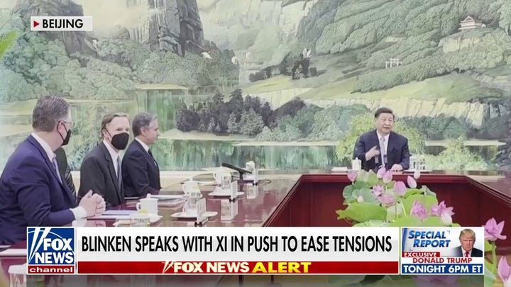 Blinken and Xi talk rebuilding ties