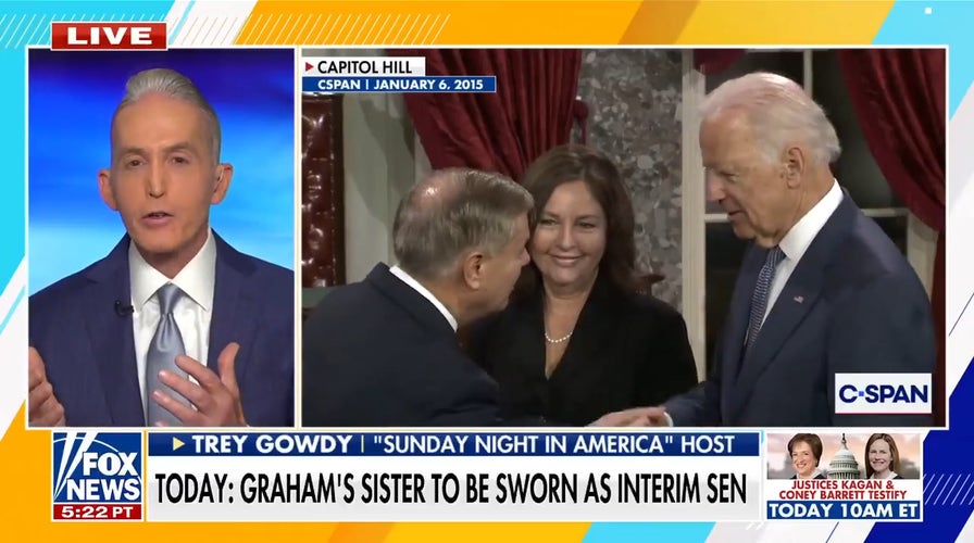 Trey Gowdy on Lindsey Graham's sister being sworn in as interim senator