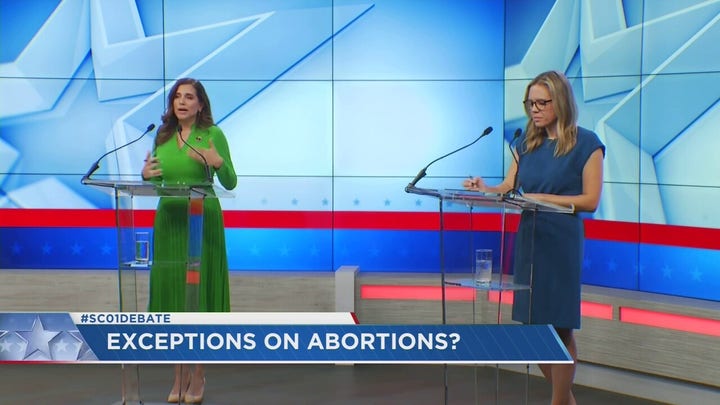 Rep. Nancy Mace, R-S.C., calls out Democrat Dr. Annie Andrews during debate for ‘flat out lie’ over abortion position: ‘Look at me in the eye’