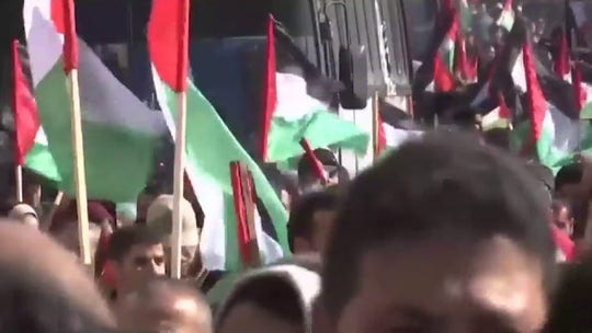 Palestinian leader Abbas says he is cutting ties with United States and Israel over peace deal