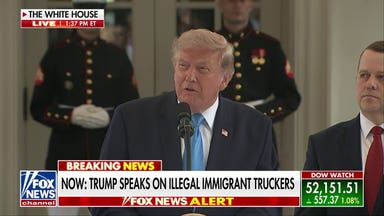 Trump vows to replace illegal immigrant truckers with military veterans