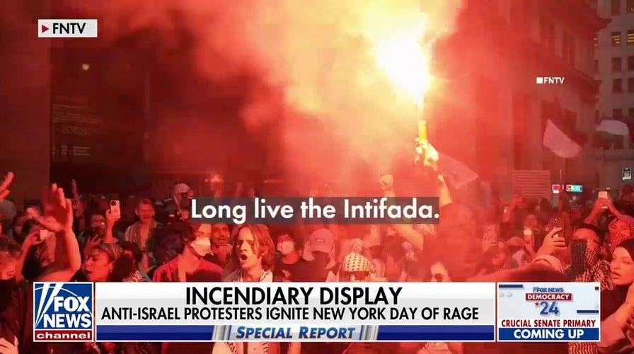 Anti-Israel protesters ignite New York 'day of rage'