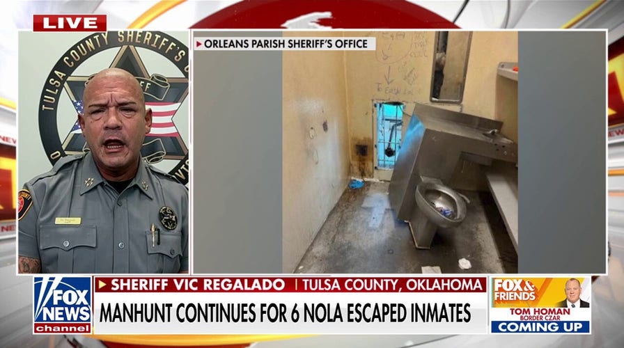 'Tiptoe lightly': Tulsa County sheriff sends warning to escaped NOLA inmates