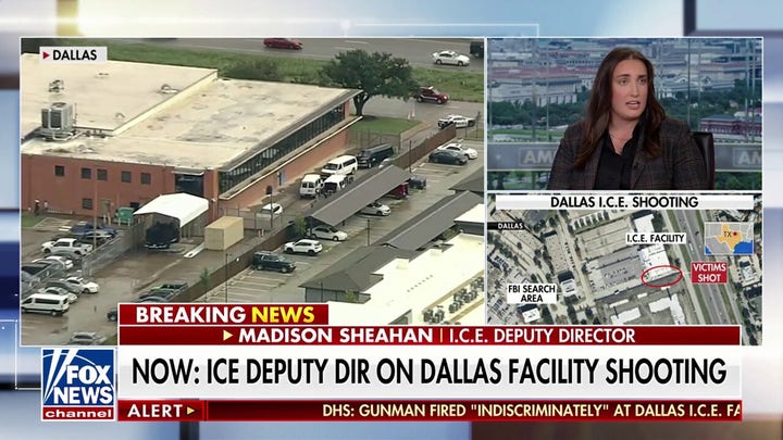 Dallas shooter fired 'indiscriminately' throughout whole ICE building, deputy ICE director says