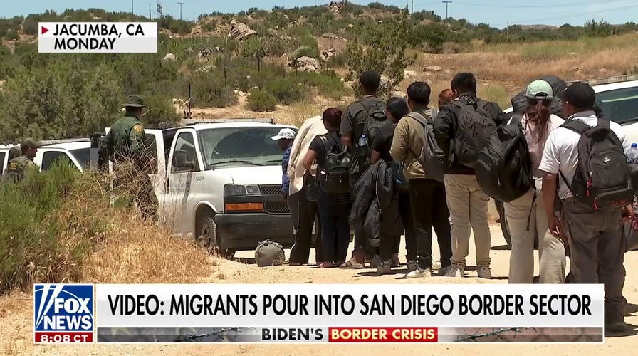 Border Patrol agents overwhelmed as migrants are undeterred by Biden's actions