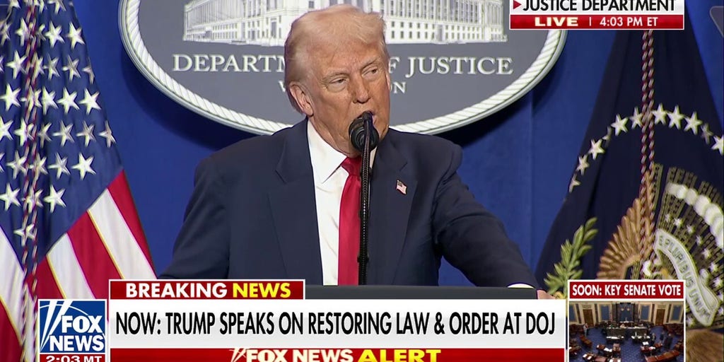 President Trump: We will bring back faith in our justice system | Fox News Video