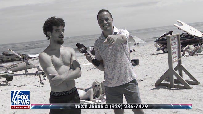 'Jesse Watters Primetime' quizzes beachgoers about July 4th