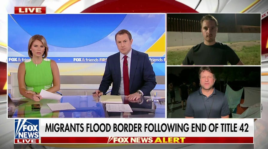 'Border Patrol at full force' as migrants flood US following end of Title 42