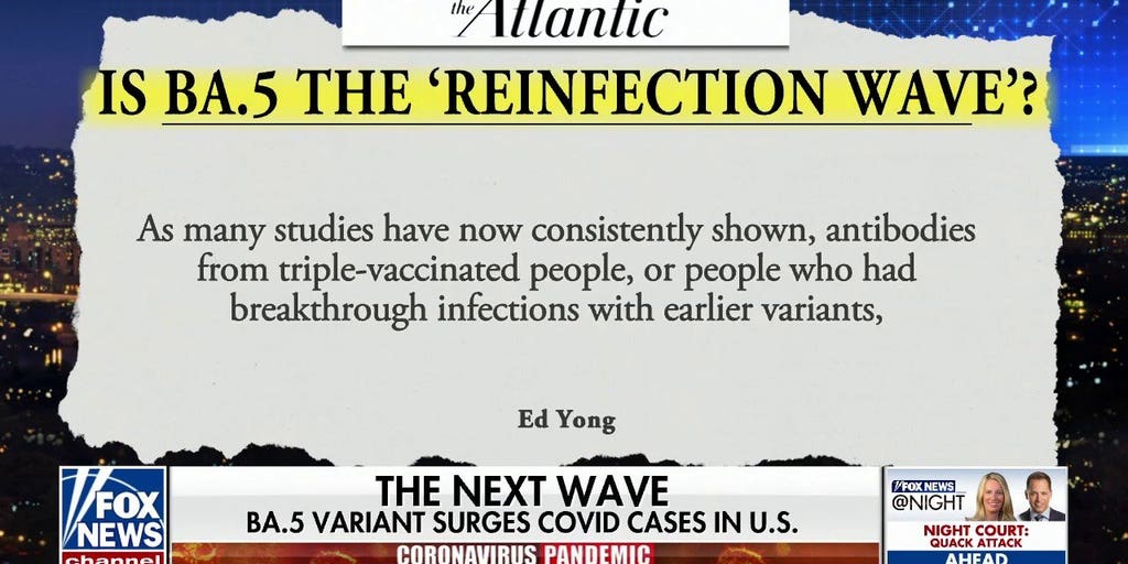 New COVID variant reinfecting the vaccinated | Fox News Video