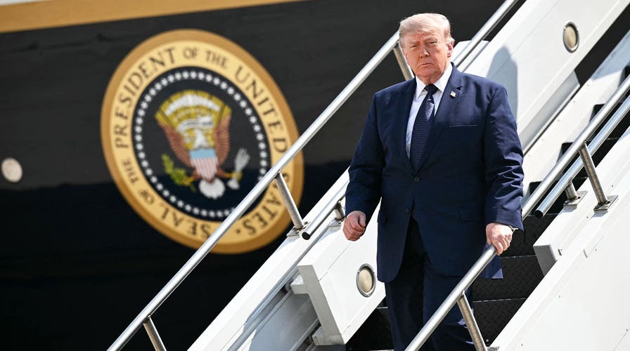 WATCH LIVE: President Trump highlights new crime data during police academy event